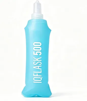 Produktbild von Soft Flask 500 ml, faltbare Trinkflasche, auslaufsicher, TPU, BPA-frei, fürs Laufen