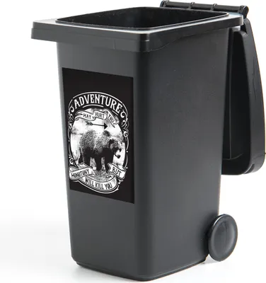 Produktbild von MuchoWow® - Mültonnen-sticker - Sticker - Aufkleber für die Mülltonne