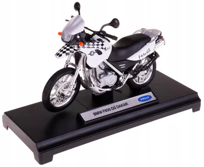 Produktbild von Welly BMW F650 GS Dakar Metallmotorrad Modell 1:18