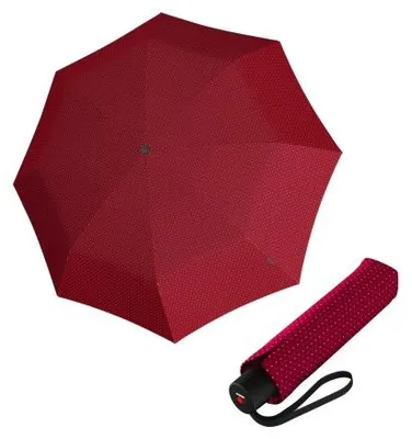 Obrázek produktu pro Knirps KNIRPS A.050 MEDIUM Joy red - elegantní dámský skládací deštník