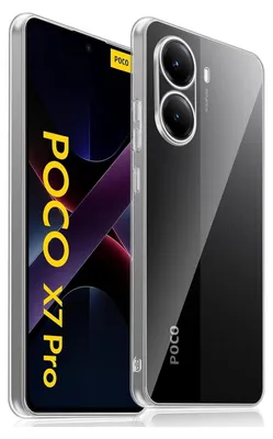 Produktbild von Conie Silikon Schutzhülle für Xiaomi Poco X7 Pro Tasche klar Case Cover Bumper Hülle durchsichtig in transparent