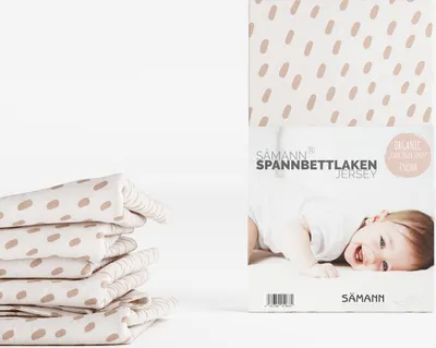 Produktbild von Spannbettlaken Organic Cute Tiger Spots 75x100 cm