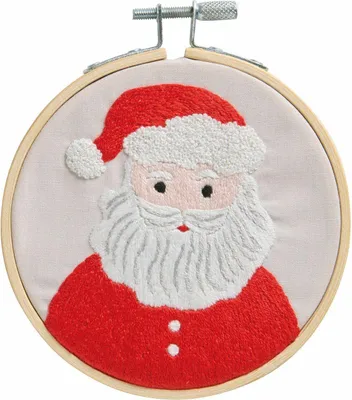 Produktbild von Stickpackung Vorgezeichnet, Portrait Santa