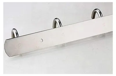 Produktbild von 2er Set Hakenleiste mit 6 Haken aus Edelstahl (SUS304)