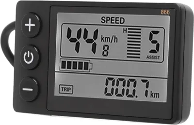 Produktbild von Elektrofahrrad LCD -Anzeigemesser 24 36 48 52 60 V Fahrradsteuerung mit wasserdichtem Stecker