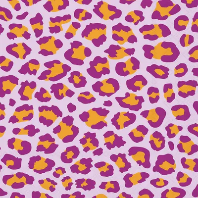 Produktbild von Servietten Lunch 33x33cm 3-lagig 20 Stück Leopardenmuster lila Ambiente-Servietten
