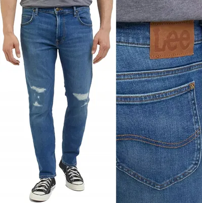 Immagine prodotto di LEE, Jeanshosen, Slim fit, RIDER, W33 L34, Blau, Jeans, baggyjeans, buggy