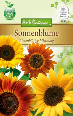 Produktbild von Sonnenblume Riesenblütige Mischung | Sonnenblumensamen von N.L. Chrestensen