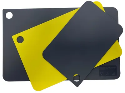 Schneidebretter, flexibel, 3er-Set, 38,5/31,5/24,5 cm, spülmaschinengeeignet