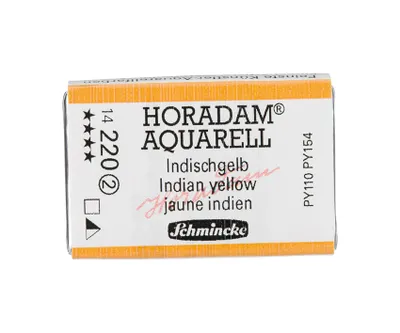 Produktbild von Schmincke HORADAM Aquarell Indischgelb Aquarell 14 220 043 1/1 Naepfchen