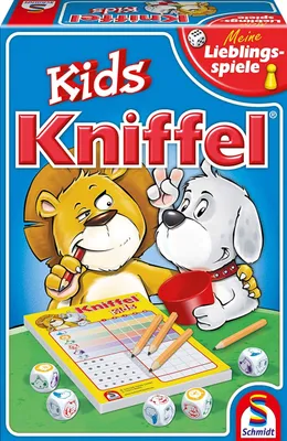 Produktbild von Schmidt Spiele Meine Lieblingsspiele Würfelspiel Kniffel Kids 40535