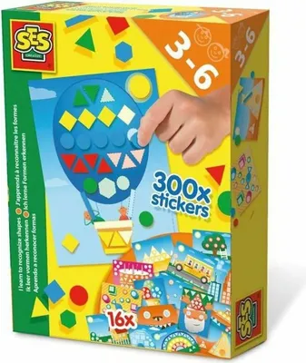 Zdjęcie produktu dla SES Creative I learn to recognize shapes, 3 lat(a), Wielobarwny
