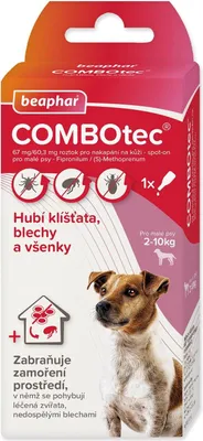 Produktbild von Beaphar Spot-on Combotec Pipette für Hunde S 2-10kg!