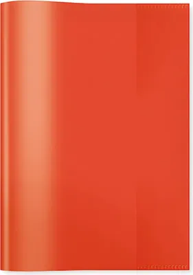 Produktbild von HERMA Heftschoner DIN A5 aus PP transparent rot