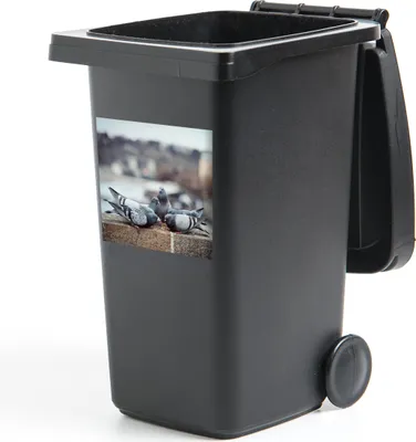 Produktbild von MuchoWow® - Abfall-Aufkleber - Container - für Abfallcontainer