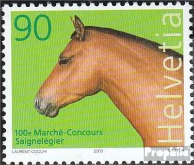 Produktbild von Briefmarken Schweiz 2003 Mi 1829 (kompl.Ausg.) gestempelt Pferdemarkt