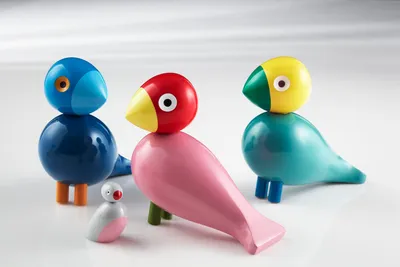 Immagine prodotto di Kay Bojesen Uccellino canoro Kay H15,5 cm blu