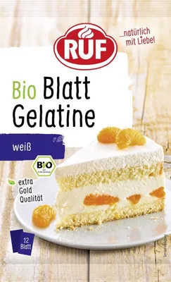 Produktbild von RUF Blatt Gelatine Klar