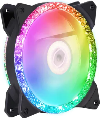 Immagine prodotto di Cooler Master MasterFan MF120 Prismatic Ventole PC 12cm RGB Set 3pz 650-2000 Giri/min