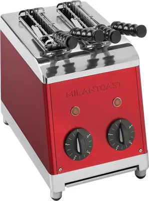 Produktbild von Milantoast Sandwichtoaster mit Zangen, Farbe:Rot