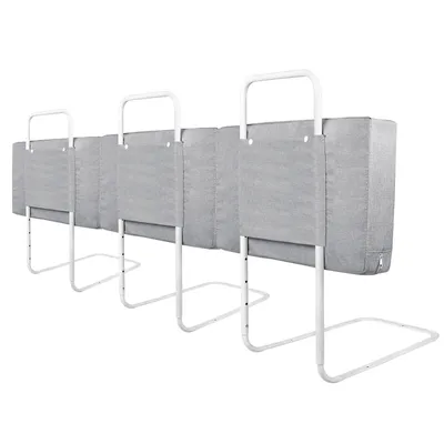 Obrázek produktu pro LARS360 1,8m Bed Guard Cot Rail Kid Fall Out Guard [Linen Grey]
