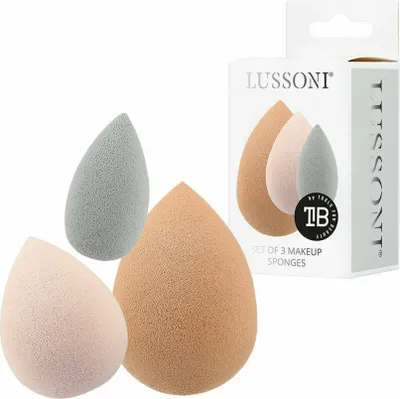 Produktbild von T4B LUSSONI 3 Teilig Make Up Schwamm Set