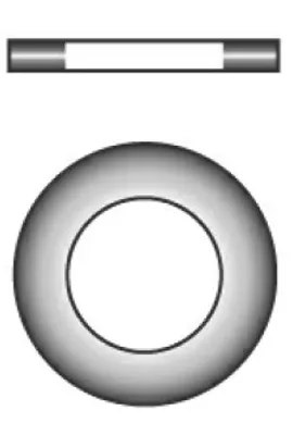 Produktbild von Unterlegscheibe, DIN125, A2, 3,2mm