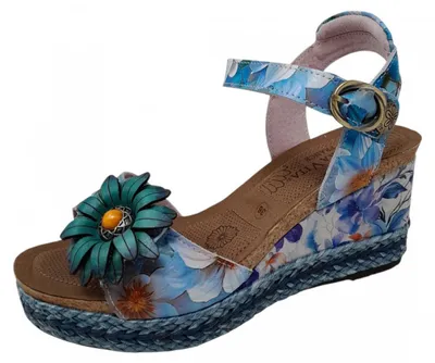 Produktbild von Laura Vita Laura Vita Keilsandalette Blau