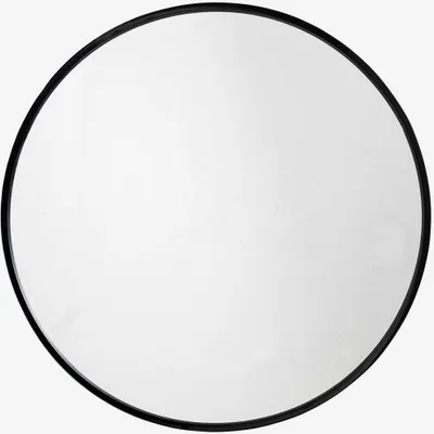 Produktbild von Wandspiegel ORTEGA rund Ø80cm aus Eisen – Schwarz