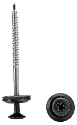 Produktbild von Onduline Spezialschraube Holz + Dichtscheibe 3,9 x 60 mm Dichtschraube Schraube 100Stk. grau