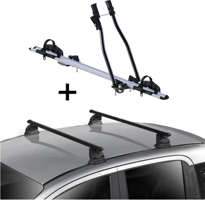 Produktbild von Fahrradträger SAGITTAR + Dachträger VDP EVO Stahl kompatibel mit für Citroen C3 II 5 Türer 2009-2016