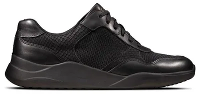 Produktbild von CLARKS Women's Sift Lace schwarz Leder Halbschuhe 35,5