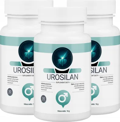 Zdjęcie produktu dla 3X Urosilan - Suplement Na Zdrowie Prostaty I Układu Moczowego 30 Kaps