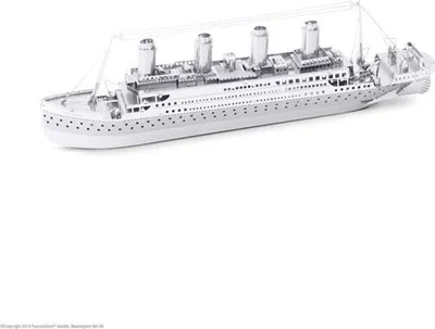 Produktbild von Metal Earth 3D-Bausatz Titanic