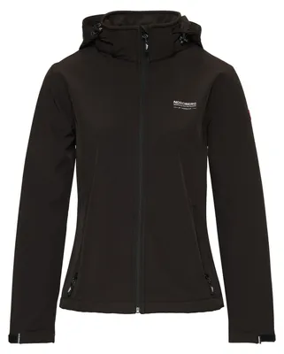 Produktbild von Nordberg Ingrida Softshelljacke Damen - Schwarz - Größe 4XL