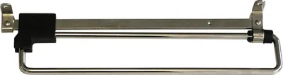Produktbild von Kleiderbügelhalter-Auszug 400 mm Stahl vernickelt