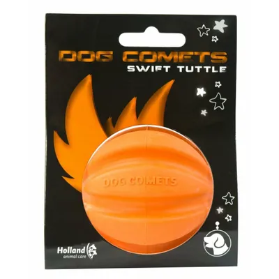 Produktbild von Dog Comets Hundespielzeug Ball Swift Tuttle ohne Seil orange