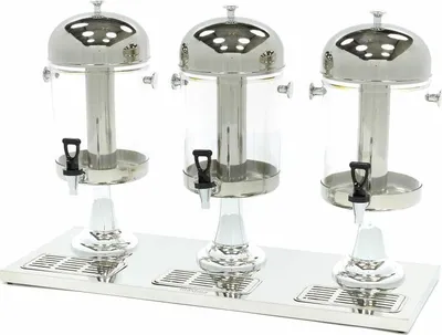 Immagine prodotto di Maxima - Distributore di bevande Gastro - 3 x 8 l - tubo di raffreddamento centrale - funziona senza alimentazione elettrica