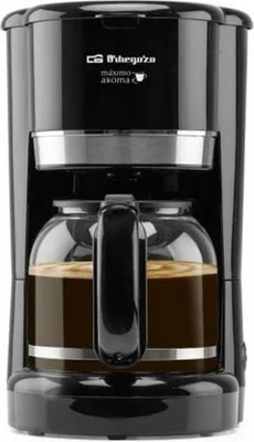Produktbild von Orbegozo CG 4027 N, Filterkaffeemaschine, 1,5 l, Gemahlener Kaffee, 900 W, Schwarz