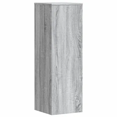 Obrázek produktu pro Stojan na rostliny šedý sonoma 33x33x100 cm kompozitní dřevo