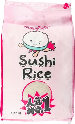 Produktbild von RICEFIELD Sushi Reis, Rundkorn  9,07kg | SUSHI RICE Round Grain