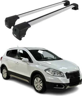 Image de Barres de toit pour SsangYong Tivoli 2015- 2019 Aluminium 2Pcs Gris ABE