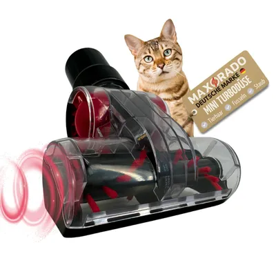Obrázek produktu pro Mini turbo kartáčový vysavač 32mm 35mm hubice na zvířecí chlupy turbohubice