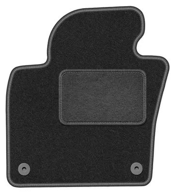 Produktbild von Fahrermatte Velours für Volkswagen Tiguan I 2007-2015 (Minivan) – 1-tlg, Graphit, passgenau – Wielganizator LUX