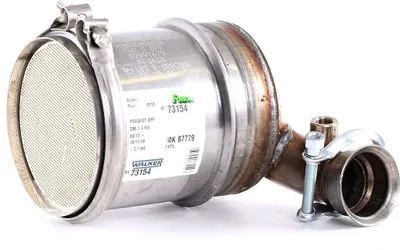 Produktbild von WALKER 73154 Dieselpartikelfilter DPF Rußpartikelfilter passend für PEUGEOT 2008 Kombi (CU) Abgasanlage Diesel
