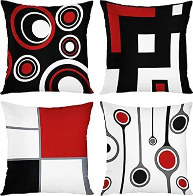 Produktbild von Dekorative Kissen, moderne Kissenbezüge aus Polyester