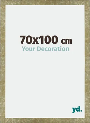 Image de Cadre puzzle 70x100 cm - Or antique - MDF - Mura