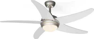Obrázok produktu pre Klarstein smart stropný ventilátor so svetlom, priemer 132 cm, energeticky úsporný jednosmerný motor, praktický letný/zimný režim, ideálny ako malý ventilátor pre štýlovú klímu v miestnosti