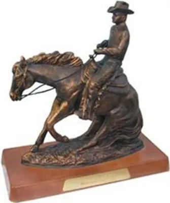 Immagine prodotto di Cowboy Designer Figura Scultura Paperweight USA Rodeo Decorazione Decorazione 45cm