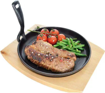Obrázek produktu pro ORION Litina Pánev S Prkénkem Ø 22 cm 112904